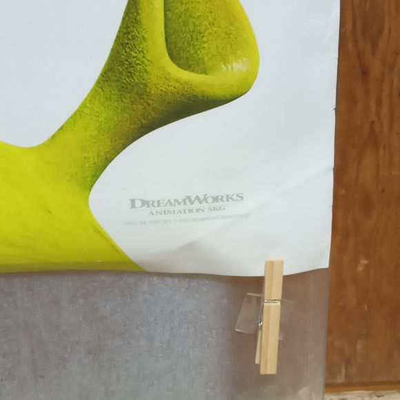 SHREK 3-orig D/S teaser movie poster-EDDIE MURPHY, DIAZ - Picture 4 of 6